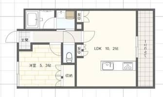 物件の間取り画像