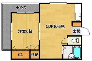 物件の間取り画像