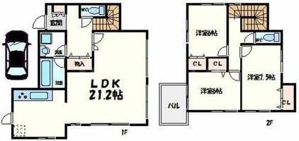 物件の間取り画像