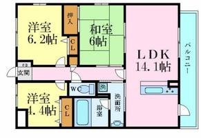 物件の間取り画像