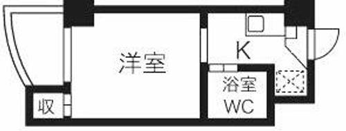 露橋ロイヤルハイツ Ⅱの間取り