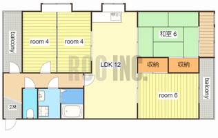 物件の間取り画像