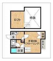 シティハイム光丘C202の間取り