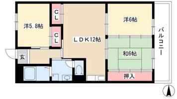 物件の間取り画像
