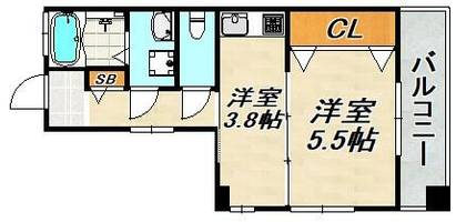 物件の間取り画像