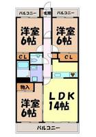 物件の間取り画像