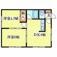 コーポたかはし301の間取り