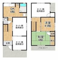 物件の間取り画像