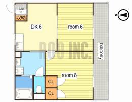 物件の間取り画像