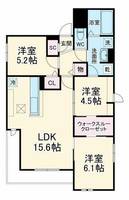 クラシスト泉町の間取り