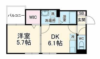 物件の間取り画像