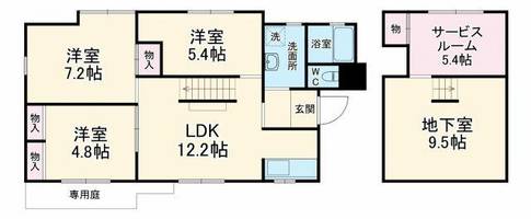 物件の間取り画像