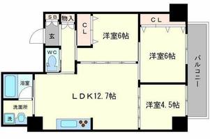 物件の間取り画像