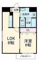 T-COURTの間取り