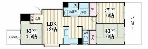 物件の間取り画像