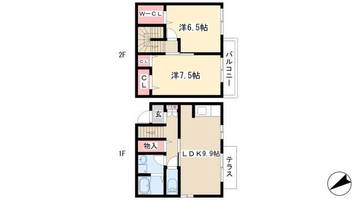 物件の間取り画像