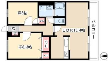 物件の間取り画像