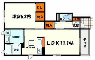 物件の間取り画像