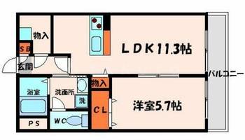 アムールVISTAの間取り