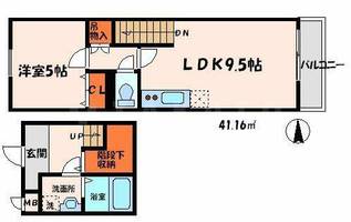 物件の間取り画像