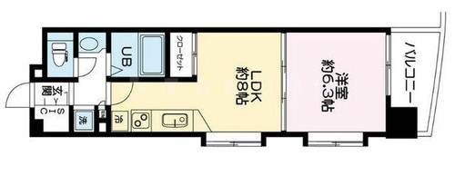 コンソラーレ同心の間取り