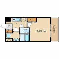 大阪府大阪市鶴見区放出東3丁目(マンション)の賃貸物件の間取り