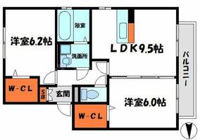 アムールの間取り