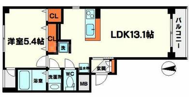 物件の間取り画像