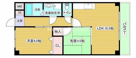 物件の間取り画像