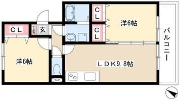 物件の間取り画像
