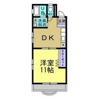愛知県半田市白山町1丁目(マンション)の賃貸物件301の間取り
