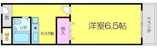 桃源荘の間取り