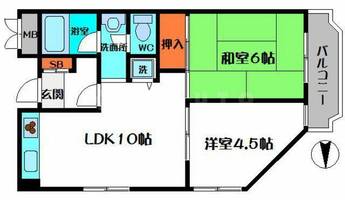物件の間取り画像