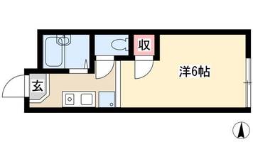 メゾンアップル108の間取り
