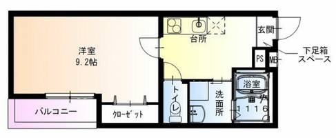 物件の間取り画像