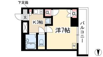 物件の間取り画像