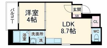 物件の間取り画像