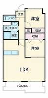 物件の間取り画像