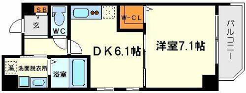 物件の間取り画像