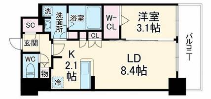 物件の間取り画像