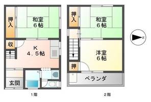 物件の間取り画像