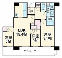 物件の間取り画像