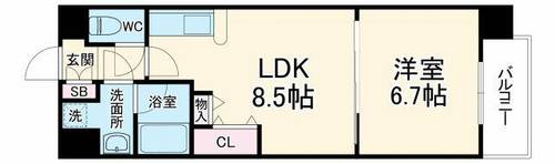 物件の間取り画像