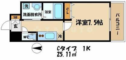 物件の間取り画像