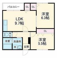 物件の間取り画像