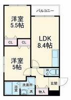 物件の間取り画像