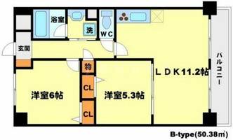 物件の間取り画像