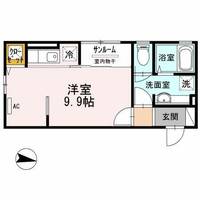 大阪府箕面市西小路3丁目(アパート)の賃貸物件の間取り