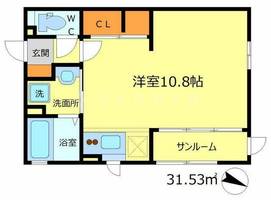 物件の間取り画像