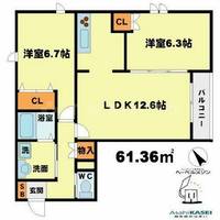 物件の間取り画像